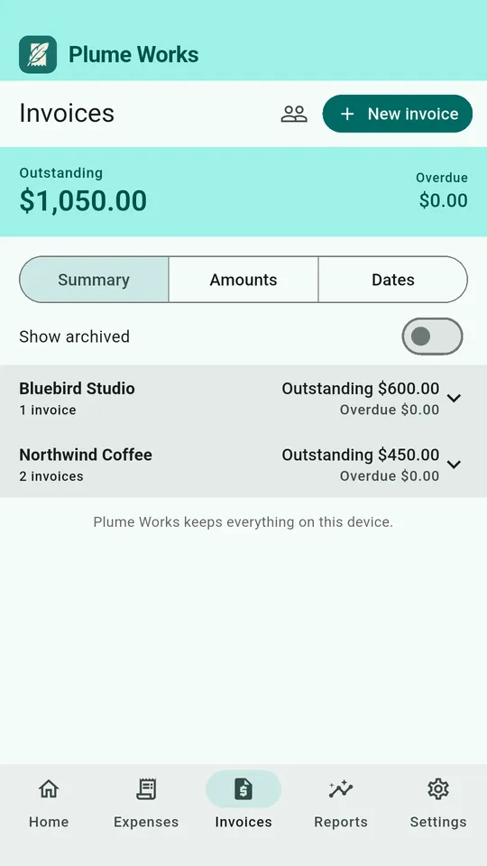Plume Works screenshot 8