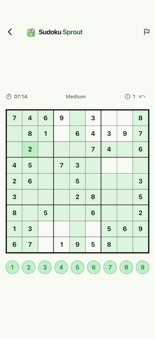 Sudoku Sprout screenshot 3
