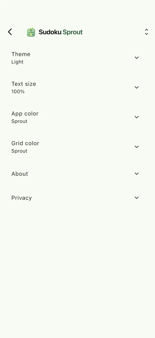 Sudoku Sprout screenshot 5